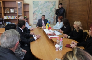 Місто Івано-Франківськ відвідала з офіційним візитом делегація освітян з Марамуреського повіту Румунії